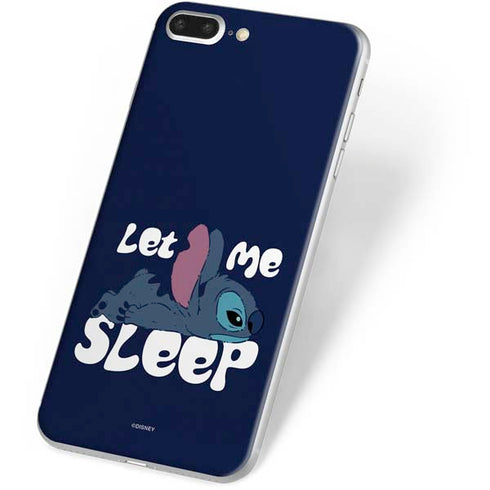 Disney Lilo and Stitch Let Me Sleep iPhone 8 Plus Skin